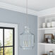 Mahannah 3 Light 11 inch Brushed Nickel Indoor Pendant Ceiling Light